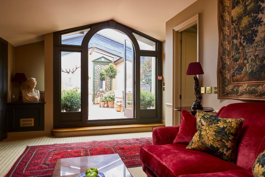 ‘s, Duke of Monmouth, View to Terrace from Sitting Room, JAA_1389