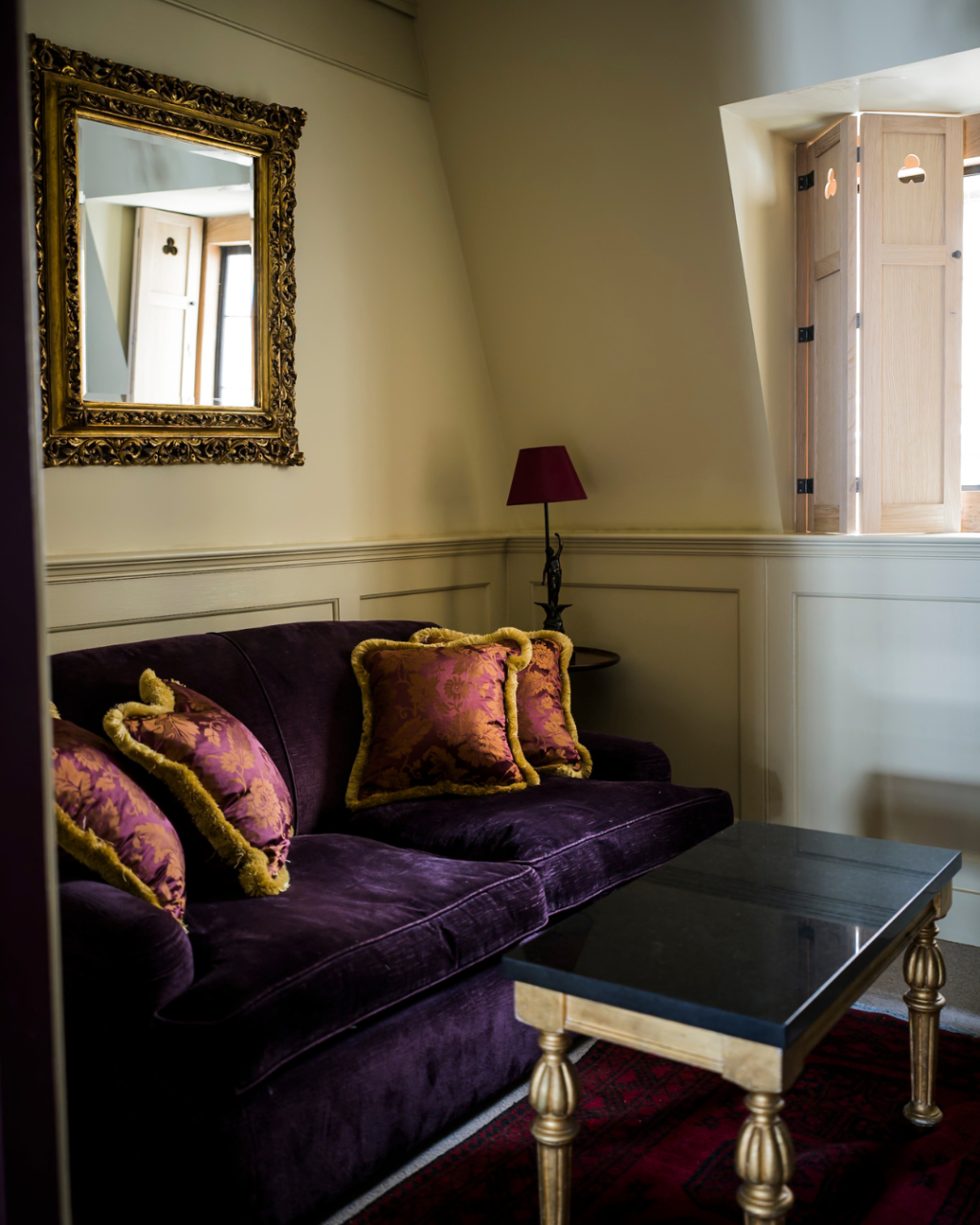 ‘s Junior Suite Teresa Cornelys sitting room